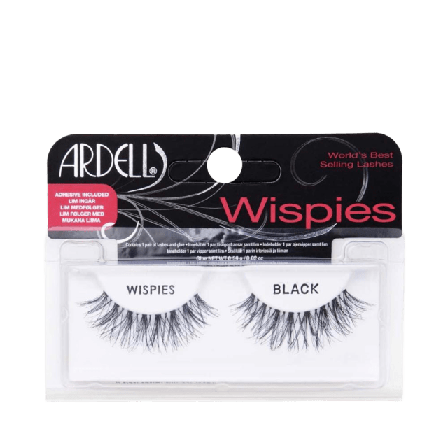 Ardell Strip Lash Wispies Lösögonfransar & färgning Dam Svart ONESIZE