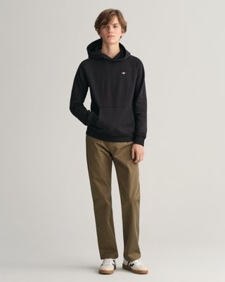 GANT - Chinos i normal passform til gutter til herre juniper green