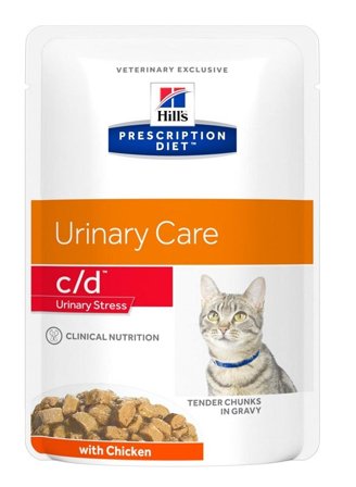 Hill's Prescription Diet C/D Urinary Stress Bocconcini di Pollo