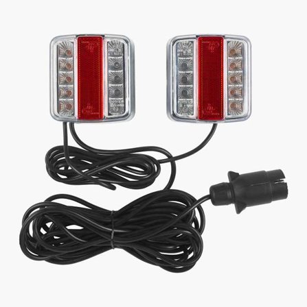 Magnetiska baklyktor till släpfordon