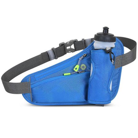 Væskebælte Løbebælte med Vandflaskeholder til Mænd Kvinder Cykling Vandring