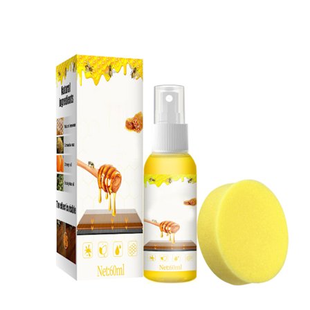 60ml luonnollinen mehiläisvaharuiskute puuhuonekalujen hoitoon, kosteudenkestävä