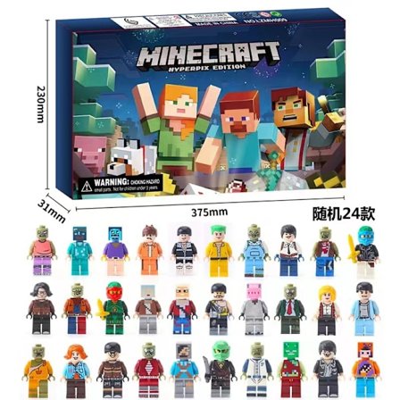 Gos- Julegaveboks Adventsdag blinde boks dra Minecraft