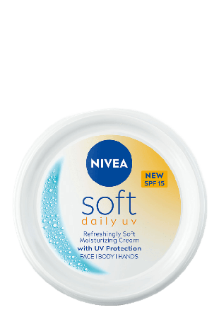NIVEA Hudkräm Soft Daily UV SPF15 Bodylotion & kroppsoljor Unisex 100,00 ml