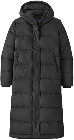 Patagonia W's Silent Down Long Parka Black