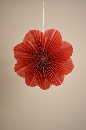 Jotex - TWIST julestjerne ø 60 cm rødbrun - Kjøp Julestjerner hos Jotex