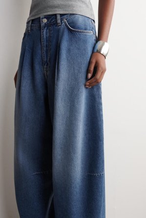 COS Femme Jean Twine Barrel in Bleu