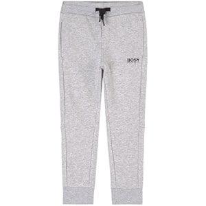 Kids - BOSS Grey Logo Sweatpants 16 Years - Bottoms - 16 years - Grey