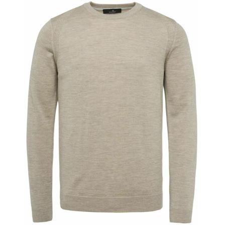 Vanguard Trui Merino Wol Beige , Beige , Heren , Maat: M
