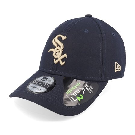 New Era - MLB Bleu adjustable Casquette - Chicago White Sox Repreve 9FORTY Navy Adjustable @ Hatstore