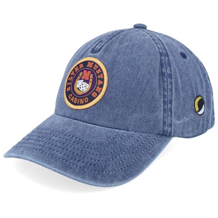 Twin Peaks - Blau unconstructed Cap - "Silver Mustang Casino Blue Dat Cap / Unstructured " @ Hatstore