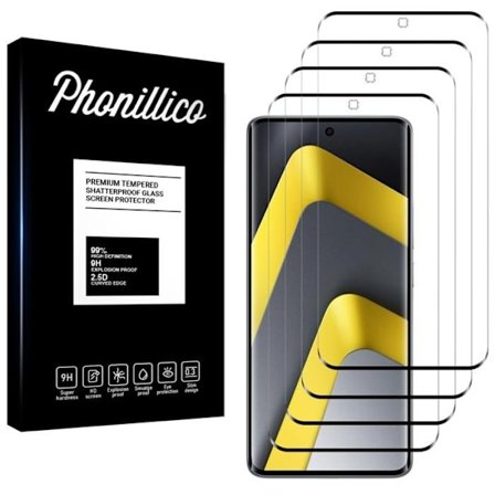 Karkaistu lasi Xiaomi Poco M8 5G:lle [Paketti 4] Näytönsuojakalvo Phonillico