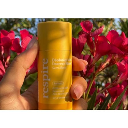 Deodorant - RESPIRE - Monoï - 50g - 48h teho - Ilman alumiinisuoloja
