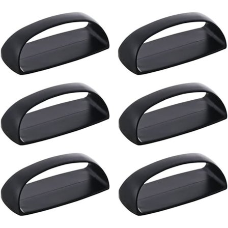 Sæt med 10 selvklæbende håndtag til skuffe, skab, dør, køleskab