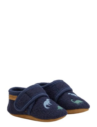 En Fant | Wool Slippers W. Embroidery | 19