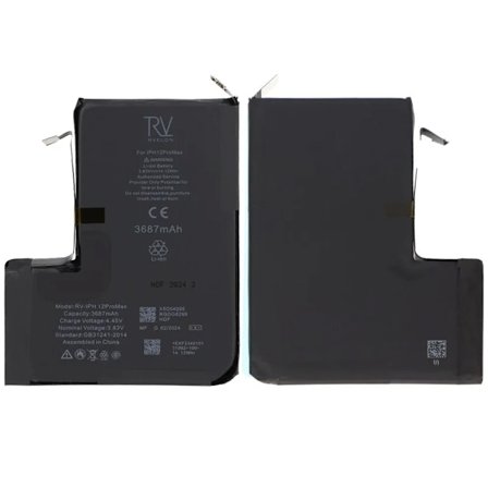 iPhone 12 Pro Max Batteri Med Tejp