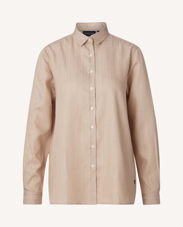 Lexington Sanna jacquard stripe lyocell shirt