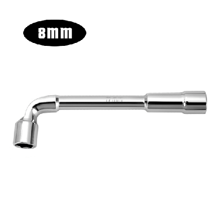 Hylsyavain - 6-kulmainen x 6-kulmainen profiilit - 8mm