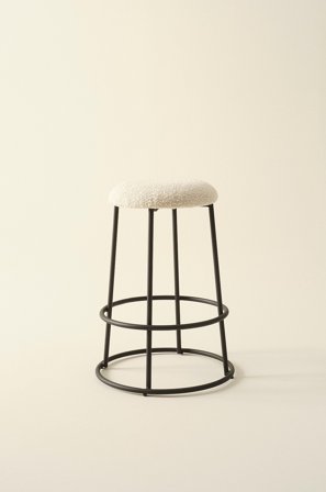 Jotex - Barkrakk Matt hvit hvit - HALDEN - Kjøp Barstoler hos Jotex