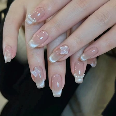 Mordely Franska Fake Nails False Nail