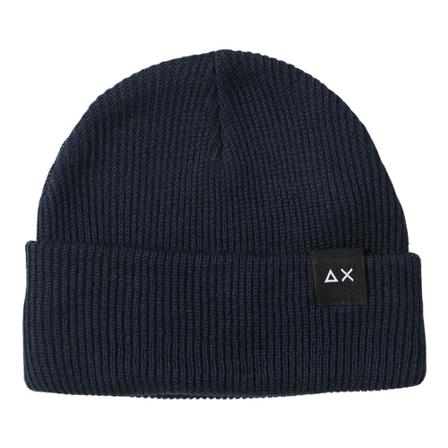 Sun68, Beanies Blauw, Heren, Maat:ONE Size