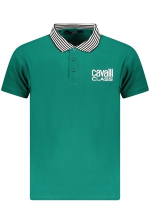 Cavalli Class Polo Maniche Corte Uomo Verde