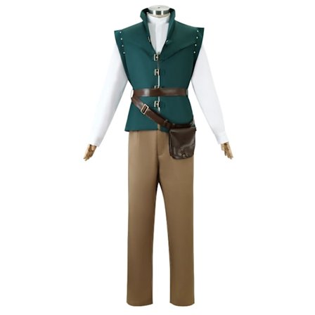 Flynn Rider Kaksin karkuteillä Tähkäpää Karnevaali Naamiaiset Cosplay Puku Prinsessa Aikuinen Flynn Rider