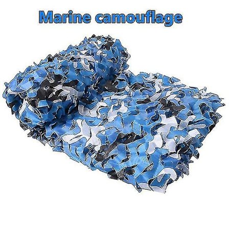 3x5m 3x8m 3x10m 4x5m Forstærket camouflage net Swimming pool Strandpavillon Have solbeskyttelse Camouflage net 7 farver Marine camouflage