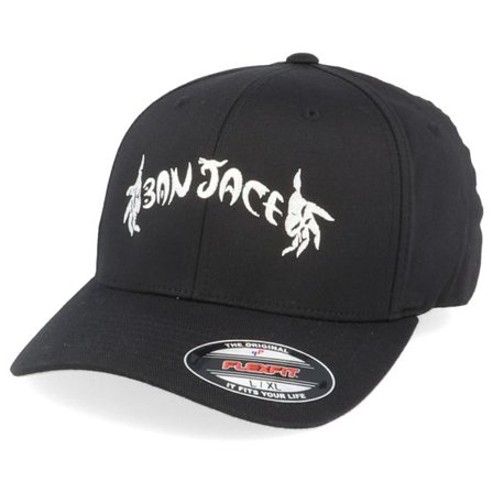 Gamerz - Svart flexfit Keps - Ban Jace Black Flexfit @ Hatstore