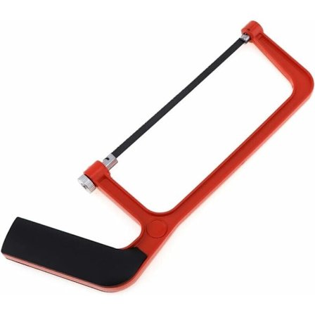 150mm Metallsåg och geringslåda set 15cm Justerbar vinkel skärande geringssågblad (Röd)