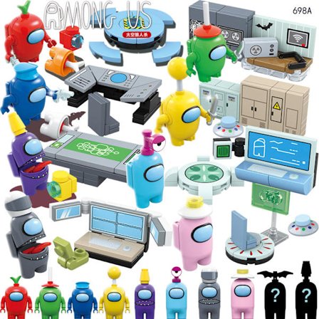 Hot Space Kill Spillfigurer Byggeklosser Leker Den Beste Gaven f