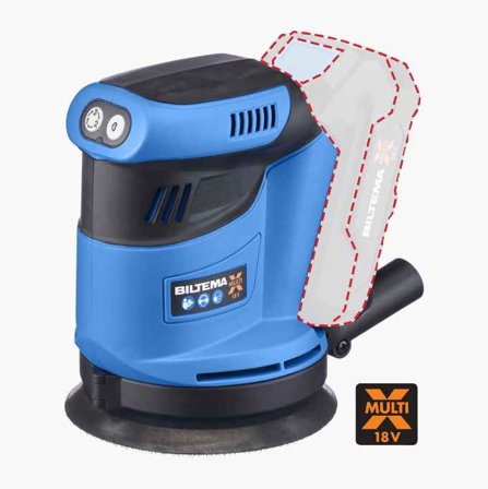 Biltema - Slipemaskin OS 18V