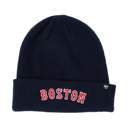 47 Brand - MLB - Blue - cuff - Beanie - Boston Red Sox Script Cuff Knit Navy - Hatstore