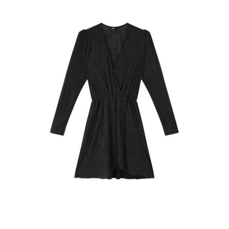 Alix The Label Glitter Dress , Zwart , Dames , Maat: S Casual jurken