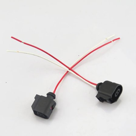 2 st 2-stifts ABS-sensor kontaktkabel för VW Touran Polo Passat B7 Tiguan Golf MK6 MK7 A4 Q3 Superb Yeti Octavia 6E0973702