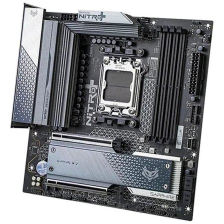 Sapphire Nitro+ B850M WIFI Moderkort Micro-ATX AMD AM5 Wi-Fi 6 Bluetooth 5.3
