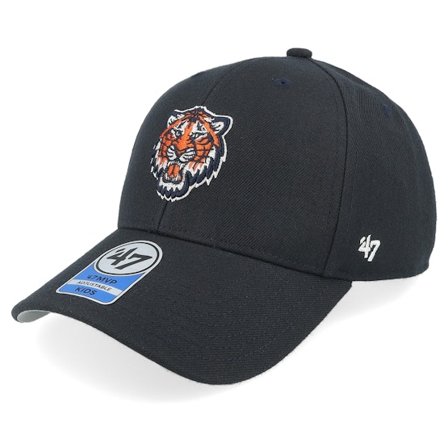 47 Brand - MLB Blau Adjustable Cap - Kids Detroit Tigers MLB Mvp Cap Navy Adjustable @ Hatstore