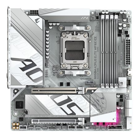 Gigabyte B850M Aorus Elite WF6E ICE Hovedkort AM5, B850