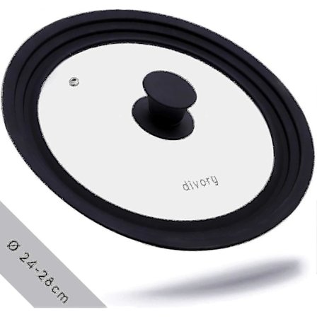 Universellt Lock 28, 30 Och 32 Lock Glaslock Med Silikonkant