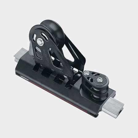 Harken 32mm Adjustable Non-CB Car - 2 Sheaves, 4:1 (G3247B.NW)