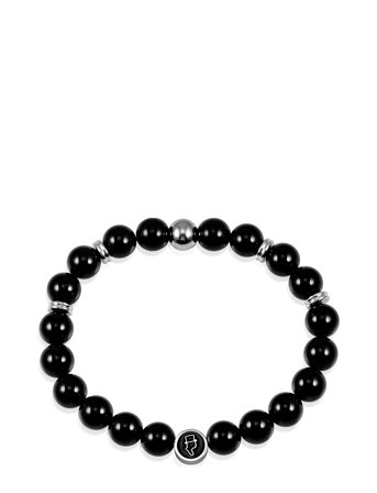 edd. Beads Bracelet 8Mm - Black - 5 cm