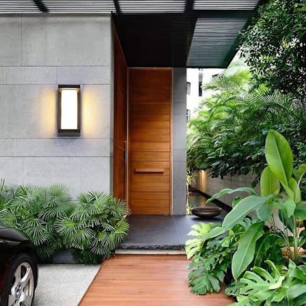 Udendørs væglamper Vandafvisende Jern Metal Lys