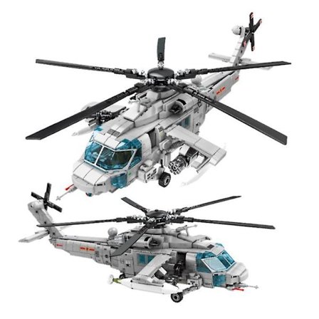 Helikopter Transport Byggeklodser