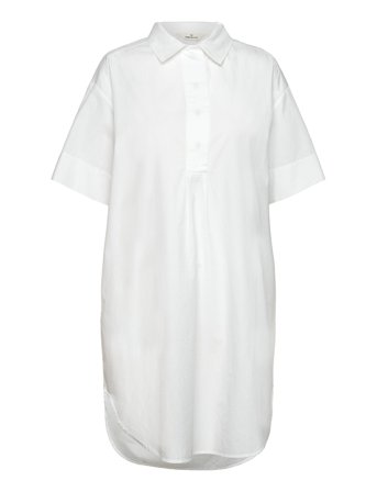 Vilde Tunique Gots White Basic Apparel