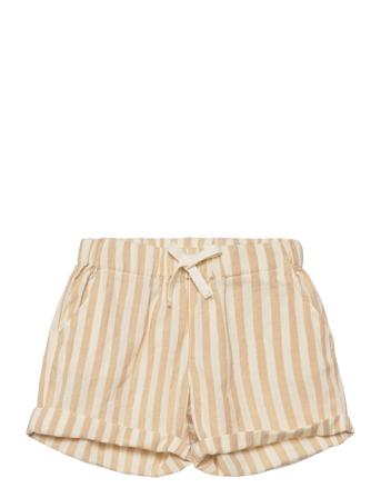 Shorts Woven Stripe Patterned Lindex