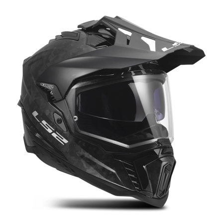 Adventure-Kypärä LS2 MX701 Explorer Forged Carbon Hiilikuitu M