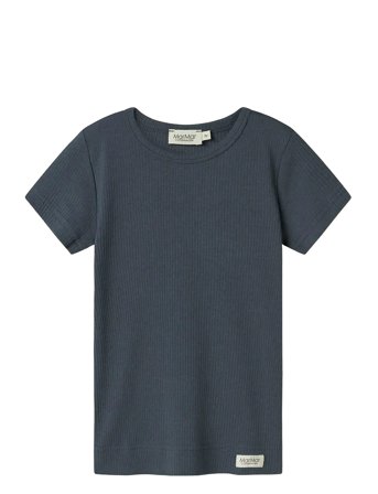 MarMar Copenhagen Plain Tee Ss - Blue - 122