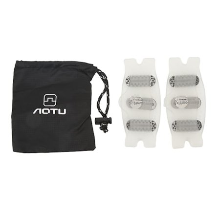 Brodd Traction Grips 5 Pigger Anti-Skli Grep for Snøvandring Jogging Klatring