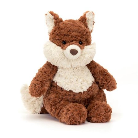 Jellycat Amuseables Mortimer Fox kosedyr 28cm