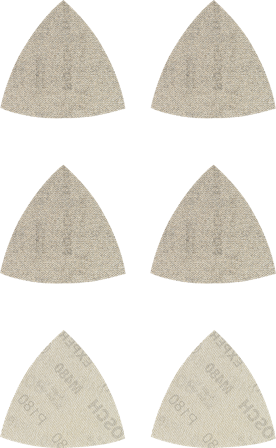 Bosch Expert M480 Slipenettsett 6 deler, 93 mm, Maskintilbehør & forbruk